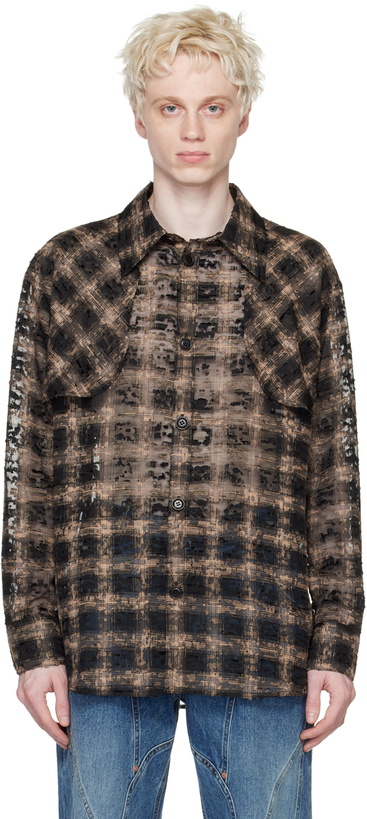 Photo: Andersson Bell Black & Beige Wasser Shirt