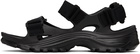 Suicoke Black Wake Sandals