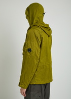 C.P. Company Panama Goggle Hooded Woven Jacket Green