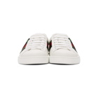 Gucci White GG Apple Ace Sneakers