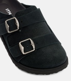 Birkenstock 1774 222 West suede clogs