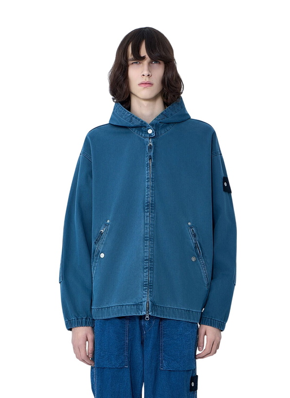 Photo: Stone Island Hooded Denim Jacket