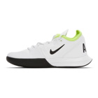 Nike White and Black NikeCourt Air Max Wildcard Sneakers