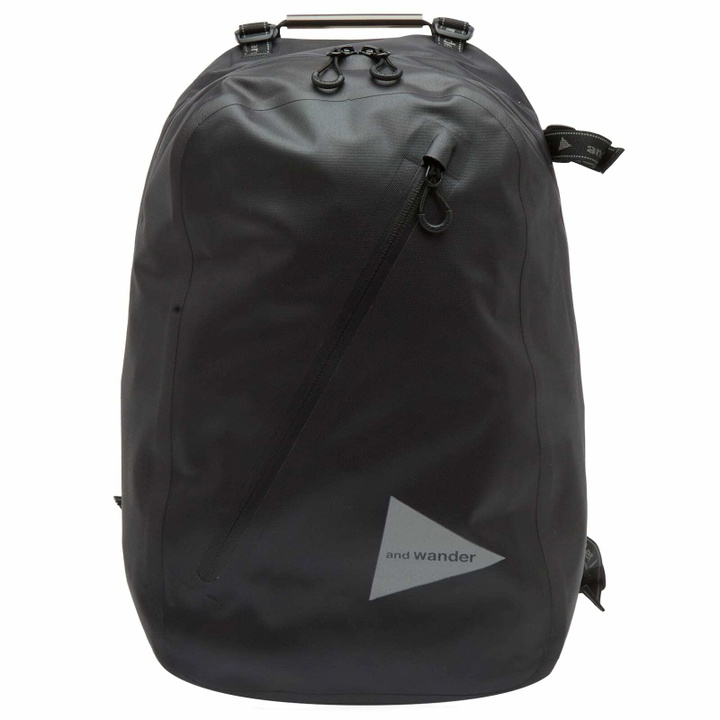 Photo: and wander Waterproof Daypack in Black 