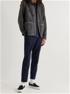 Universal Works - Lancaster Shawl-Collar Fleece Jacket - Gray