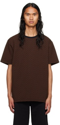 Balmain Brown Monogram T-Shirt