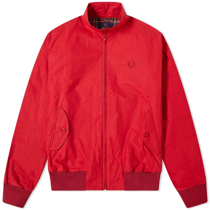 Photo: Fred Perry Reissues Made in England Harrington Wax Jacket