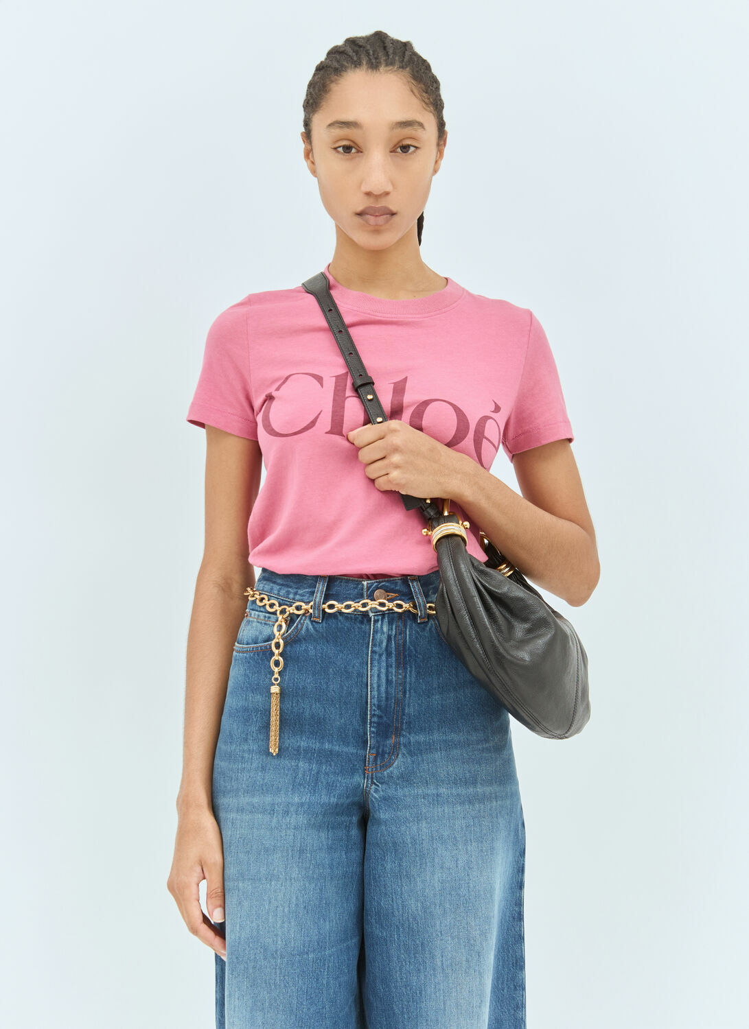 Chloé Pompoms Belt