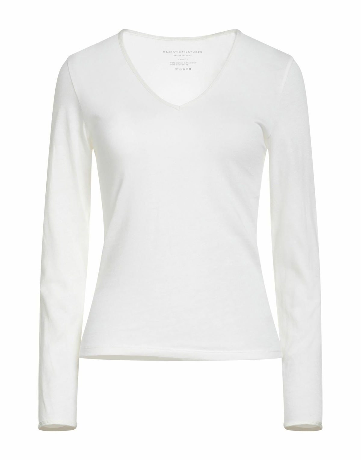 Majestic Filatures Womens T-shirt in Ivory