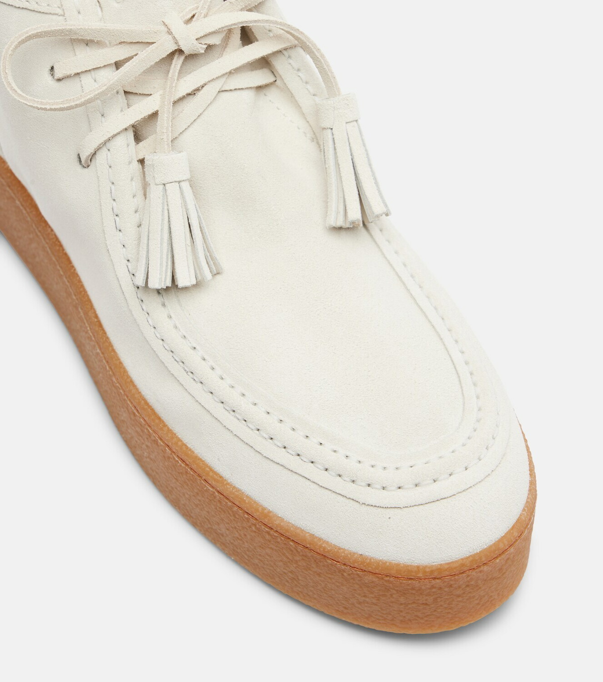 Hogan Shearling-trimmed suede ankle boots