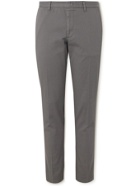 Hugo Boss - Katio Slim-Fit Tapered Cotton-Blend Twill Chinos - Gray