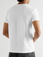 Valentino - Slim-Fit Logo-Print Cotton-Jersey T-Shirt - White