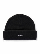 WTAPS - Logo-Embroidered Ribbed-Knit Beanie