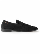 Paul Smith - Livino Shearling-Lined Suede Loafers - Black