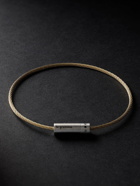 Le Gramme - 8g Recycled Sterling Silver and 18-Karat Gold Bracelet - Gold