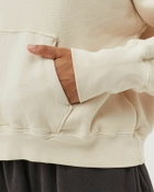 Les Tien Crop Hoodie White Hoodies