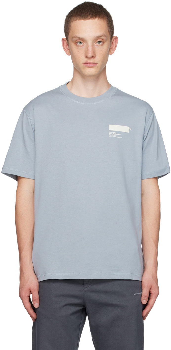 AFFXWRKS Blue Standardized T-Shirt AFFXWRKS