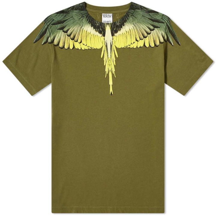 Photo: Marcelo Burlon Wings Basic Tee