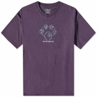 Polar Skate Co. Men's Head Space T-Shirt in Dark Violet