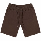 Colorful Standard Men's Classic Organic Sweat Shorts in Coffee Brown