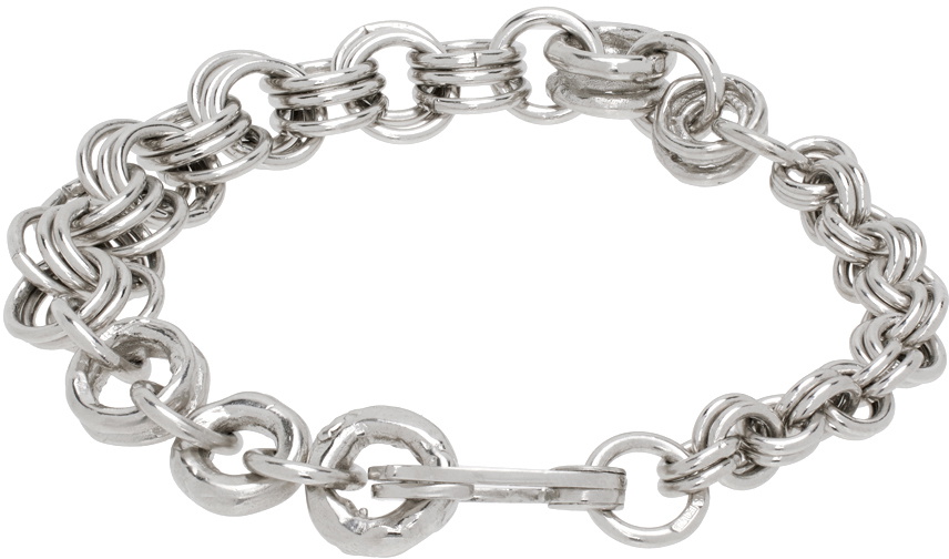 Vasiliki Silver Pictish Wrist Bracelet