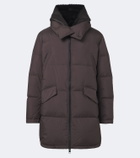 Yves Salomon Shearling-trimmed down coat