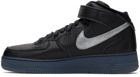 Nike Black Air Force 1 High-Top Sneakers