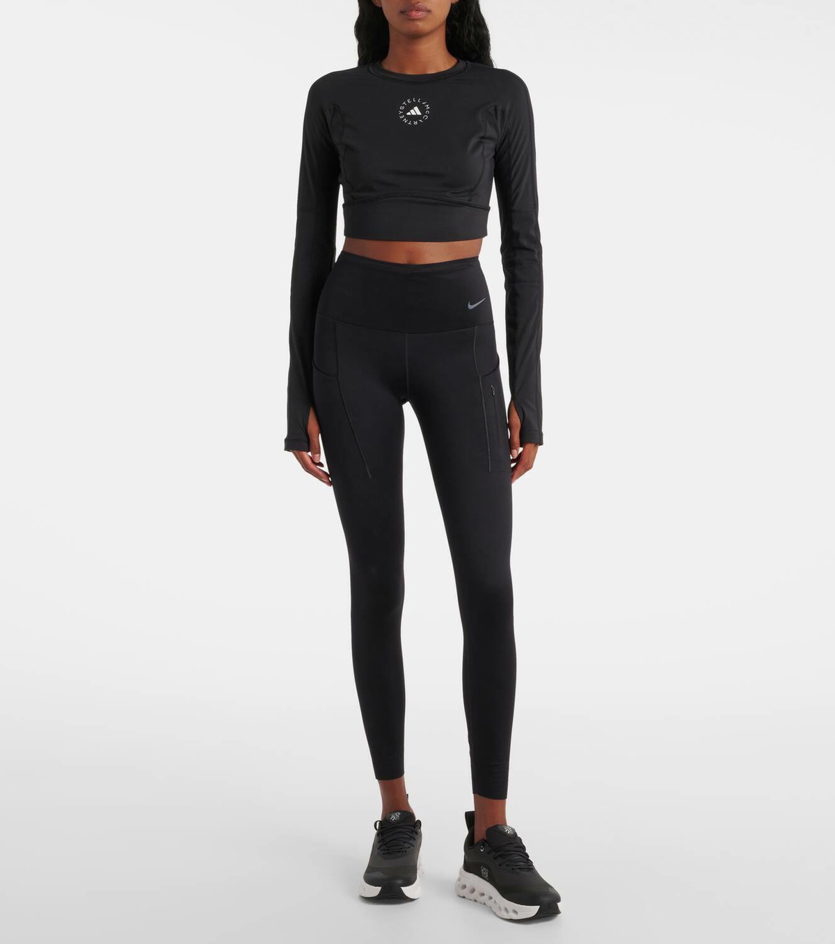 adidas leggings and crop top