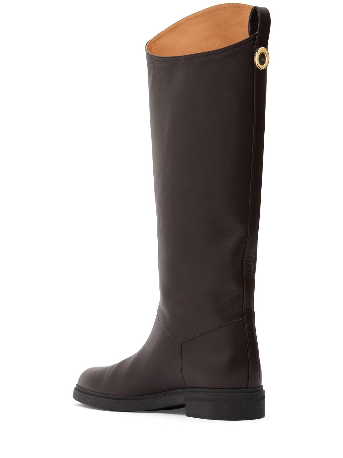 LORO PIANA - Kilda Leather Boots Loro Piana