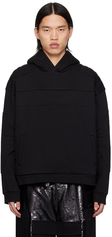 Photo: Who Decides War Black Armour Hoodie