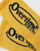 Overtime Courtside Socks Yellow Socks
