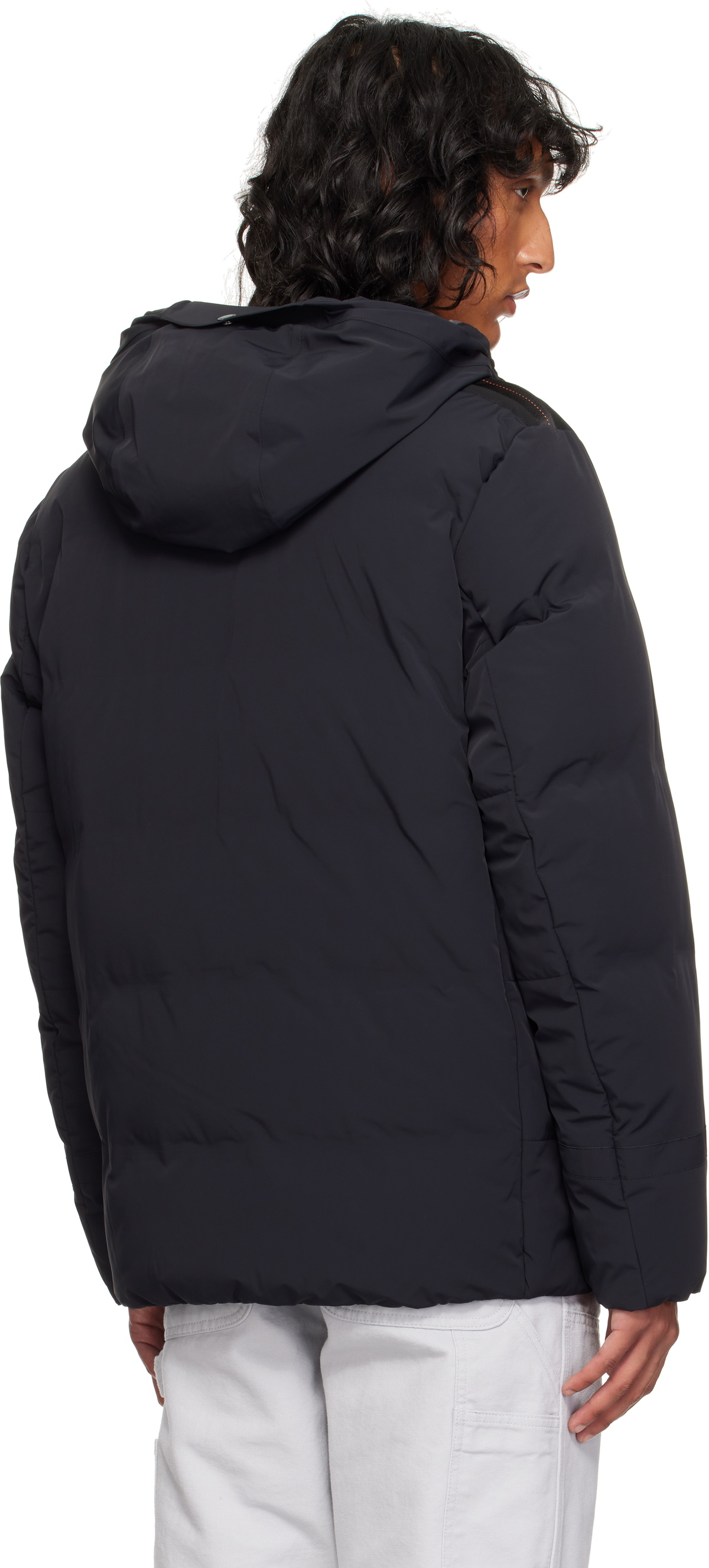 Parajumpers Black Kazu Down Jacket