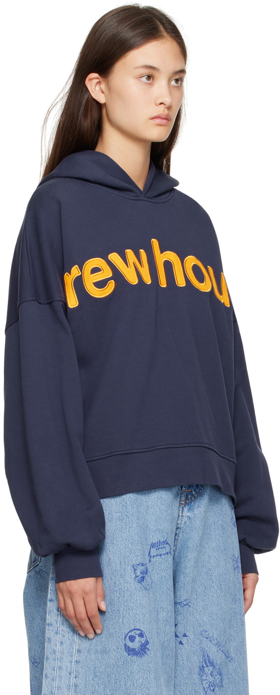 Drew house hoodie 2024 blue