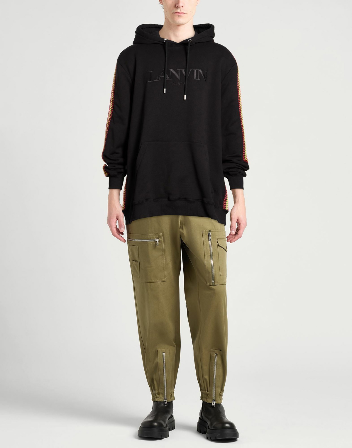 Lanvin Mens Sweatshirt in Black