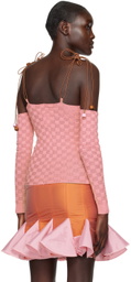 ANDREJ GRONAU SSENSE Exclusive Pink Slip Shirt