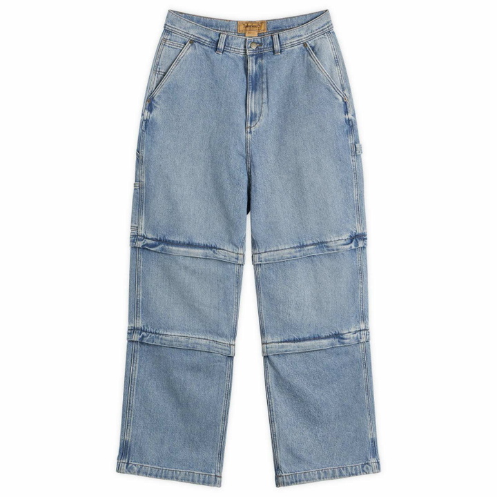 Photo: Timberland Men's x Beams Denim Jeans in Light Shade Blue