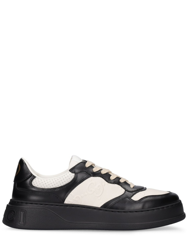 Photo: GUCCI - 50mm Chunky B Leather Sneakers