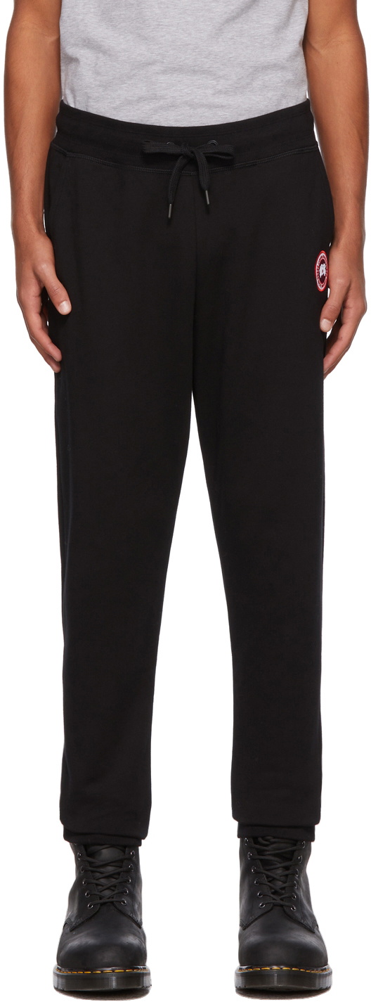 Canada Goose Black Huron Lounge Pants Canada Goose