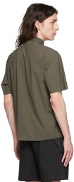 Descente Allterrain Brown Nylon Shirt