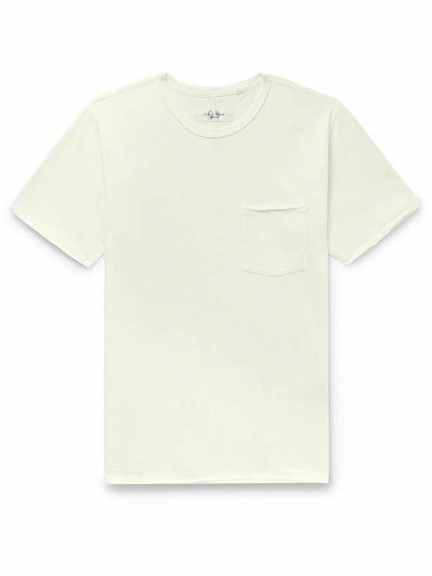Photo: Rag & Bone - Miles Organic Cotton-Jersey T-Shirt - White