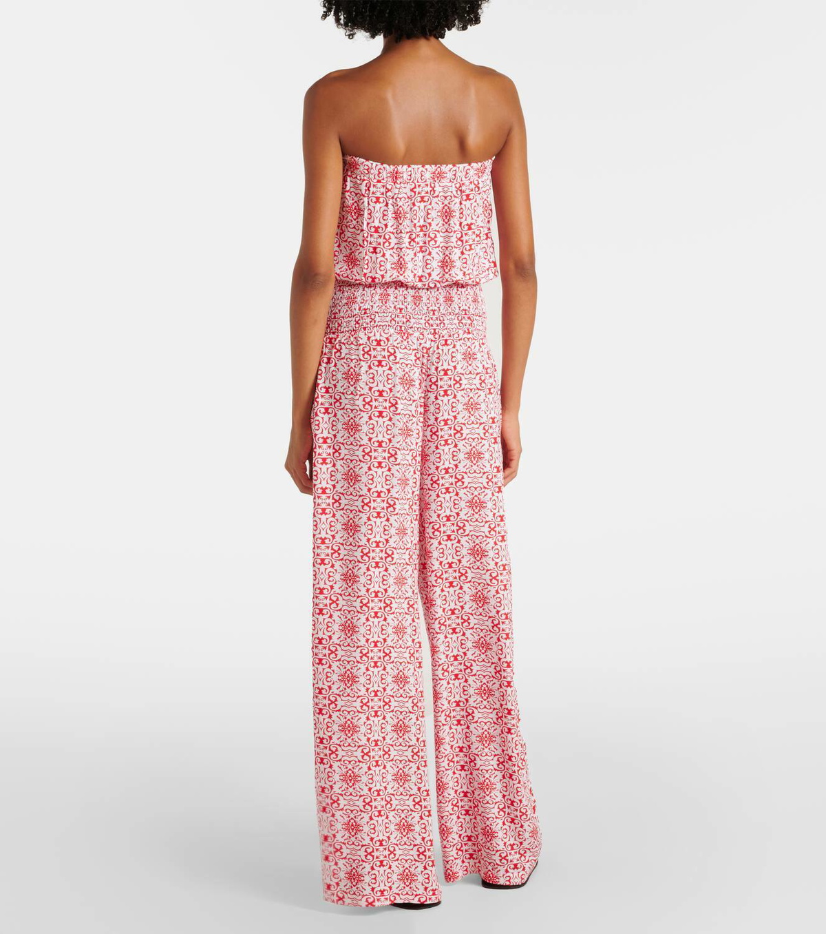 Melissa Odabash Stella Knit Bandeau Jumpsuit - Navy main image 1