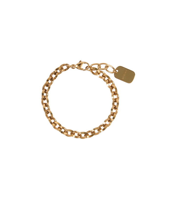 Photo: Saint Laurent Logo chain bracelet