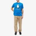 Pop Trading Company Men's x Miffy Shoes T-Shirt in Blue