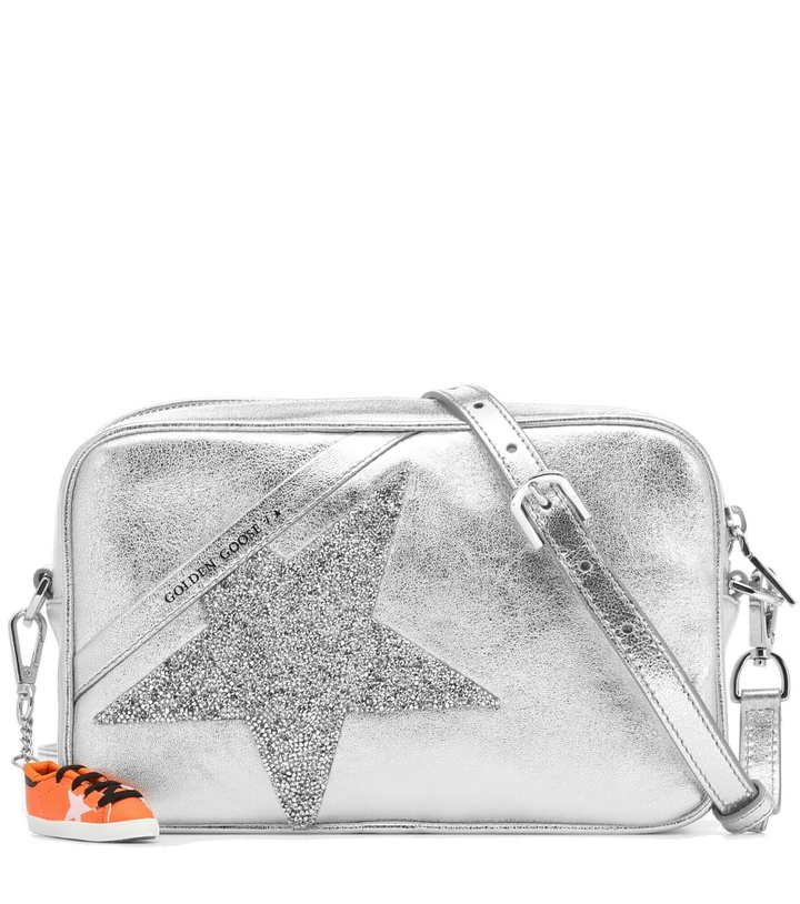 Photo: Golden Goose - Star metallic leather shoulder bag