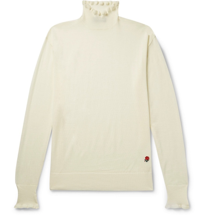 Photo: Undercover - Wool Rollneck Sweater - Off-white