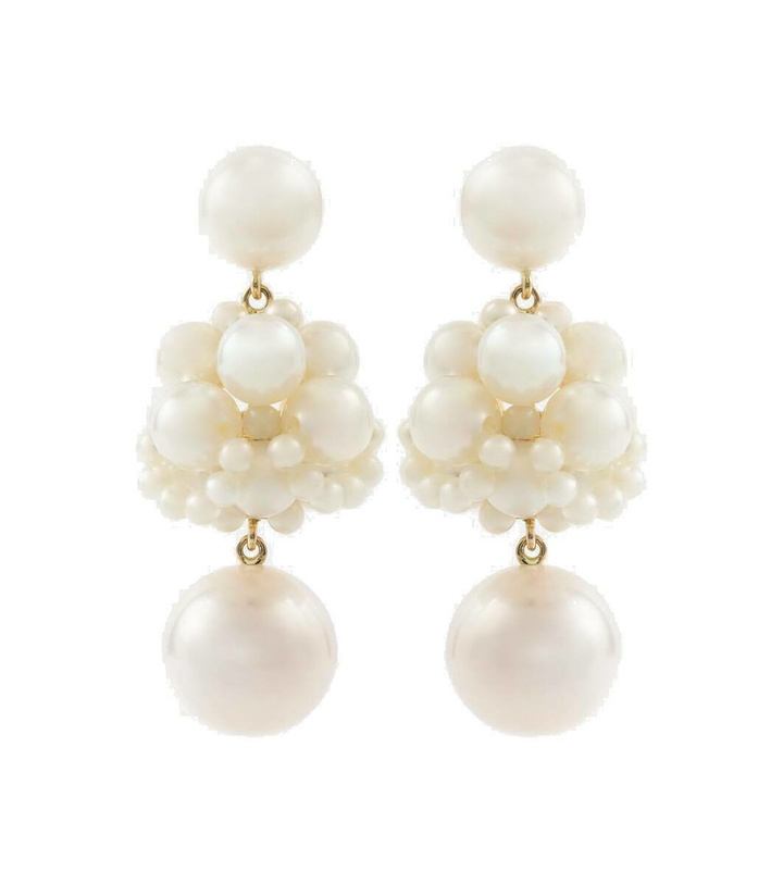 Photo: Sophie Bille Brahe Dora Perle 14kt gold drop earrings with pearls