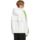 ADER error SSENSE Exclusive Off-White ASCC Colorblocked Zip Hoodie