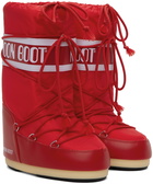 Moon Boot Red Icon Boots