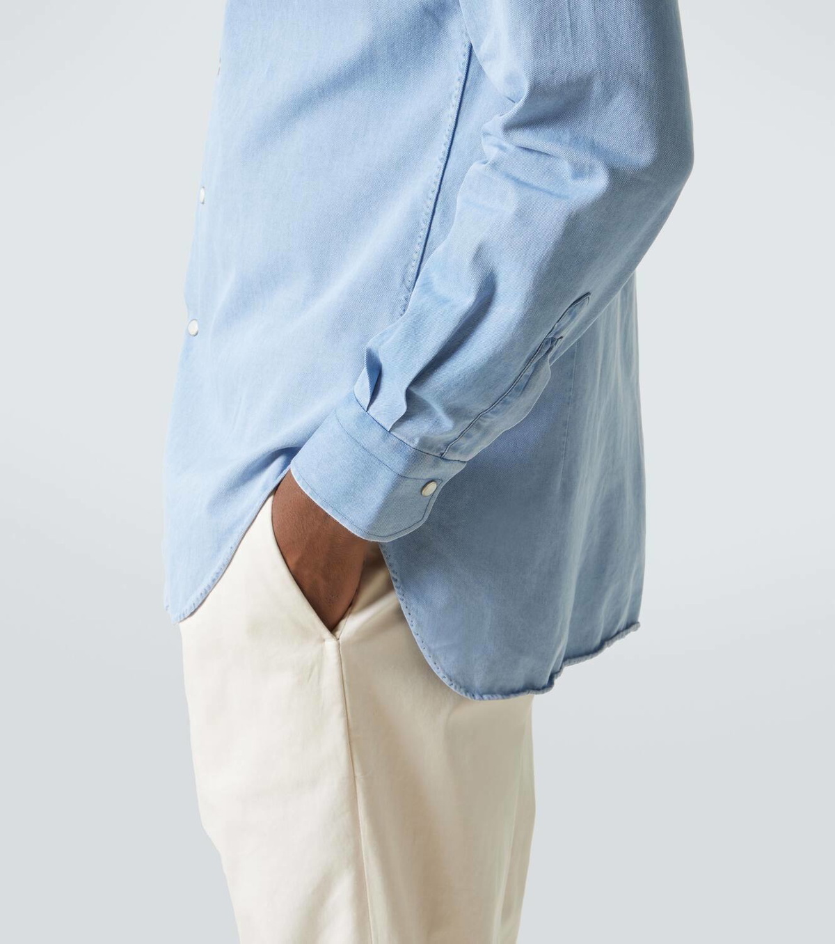 Kiton Denim shirt