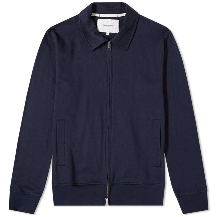 Photo: Norse Projects Andreas Track Jacket Blue